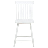 Andrews White Windsor Counter Height Dining Side Chair (Set of 2) - Ornate Home