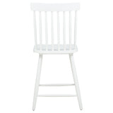 Andrews White Windsor Counter Height Dining Side Chair (Set of 2) - Ornate Home