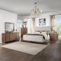 Andria Eastern King Bed - Ornate Home