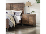 Andria Reclaimed Oak Nightstand - Ornate Home