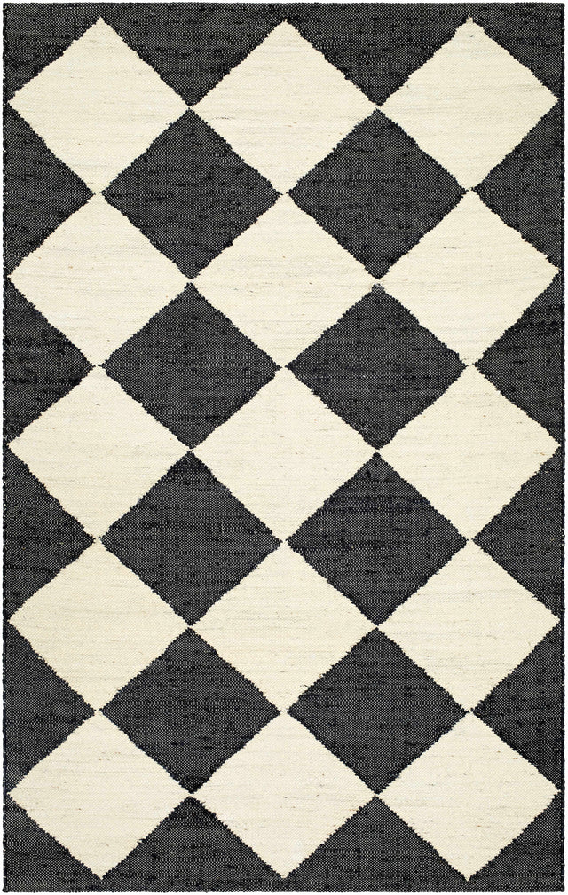 Andrin Black Area Rug - Clearance - Ornate Home
