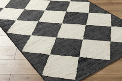 Andrin Black Area Rug - Clearance - Ornate Home
