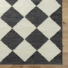 Andrin Black Area Rug - Clearance - Ornate Home
