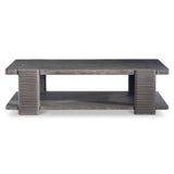 Andros Smoked Truffle Outdoor Outdoor Cocktail Table - Ornate Home