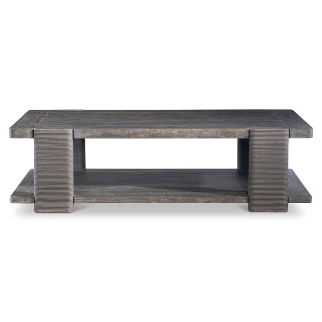 Andros Smoked Truffle Outdoor Outdoor Cocktail Table - Ornate Home