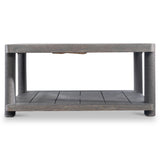 Andros Smoked Truffle Outdoor Outdoor Cocktail Table - Ornate Home