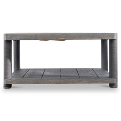 Andros Smoked Truffle Outdoor Outdoor Cocktail Table - Ornate Home