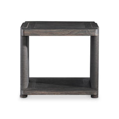 Andros Smoked Truffle Outdoor Outdoor Side Table - Ornate Home