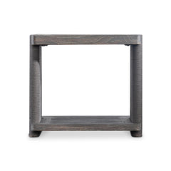 Andros Smoked Truffle Outdoor Outdoor Side Table - Ornate Home