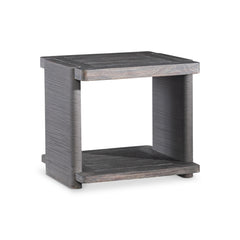Andros Smoked Truffle Outdoor Outdoor Side Table - Ornate Home