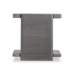 Andros Smoked Truffle Outdoor Outdoor Side Table - Ornate Home