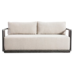 Andros Smoked Truffle Outdoor Outdoor Sofa - Ornate Home
