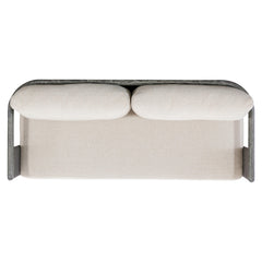 Andros Smoked Truffle Outdoor Outdoor Sofa - Ornate Home