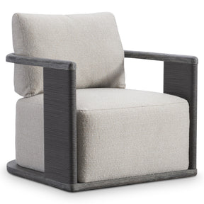 Andros Smoked Truffle Outdoor Outdoor Swivel Chair - Ornate Home