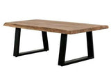 Andy Natural Live Edge Acacia Coffee Table - Ornate Home