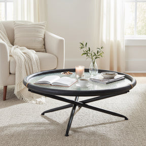 Aneis Black Coffee Table - Ornate Home
