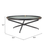 Aneis Black Coffee Table - Ornate Home