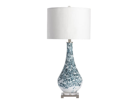 Anel Blue Table Lamp (Set of 2) - Ornate Home