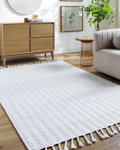 Anelia Powder Blue Area Rug - Clearance - Ornate Home