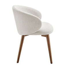 Anelle Linen Upholstered Fabric Dining Chairs (Set of 2) - Ornate Home