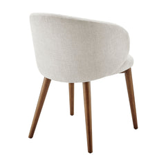 Anelle Linen Upholstered Fabric Dining Chairs (Set of 2) - Ornate Home