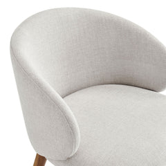 Anelle Linen Upholstered Fabric Dining Chairs (Set of 2) - Ornate Home