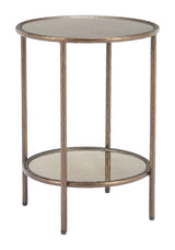 Anelli Bronze Side Table - Ornate Home