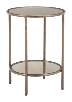 Anelli Bronze Side Table - Ornate Home