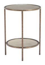 Anelli Bronze Side Table - Ornate Home