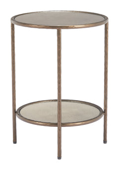 Anelli Bronze Side Table - Ornate Home