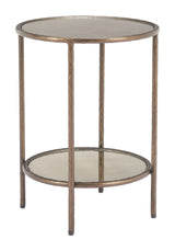 Anelli Bronze Side Table - Ornate Home