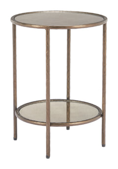 Anelli Bronze Side Table - Ornate Home