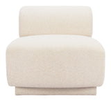 Anese Multigrain Beige Accent Chair - Ornate Home