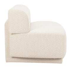 Anese Multigrain Beige Loveseat - Ornate Home