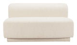 Anese Multigrain Beige Loveseat - Ornate Home