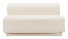 Anese Multigrain Beige Loveseat - Ornate Home