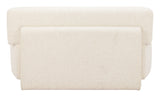 Anese Multigrain Beige Loveseat - Ornate Home