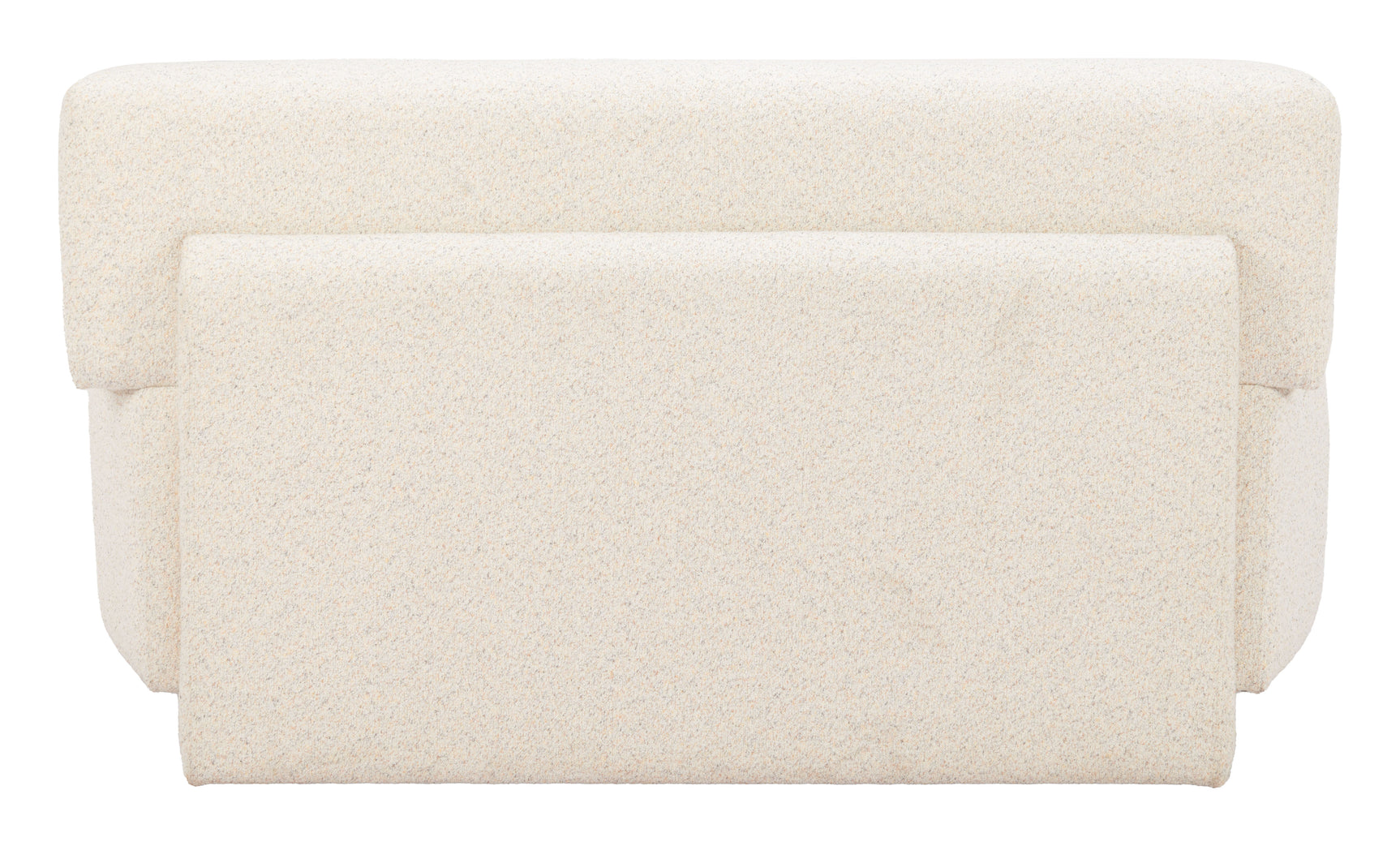 Anese Multigrain Beige Loveseat - Ornate Home