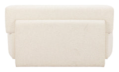 Anese Multigrain Beige Loveseat - Ornate Home