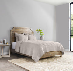 Anessa Taupe Quilt Collection - Ornate Home
