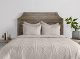 Anessa Taupe Quilt Collection - Ornate Home