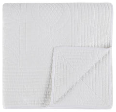 Anessa White Quilt Collection - Ornate Home