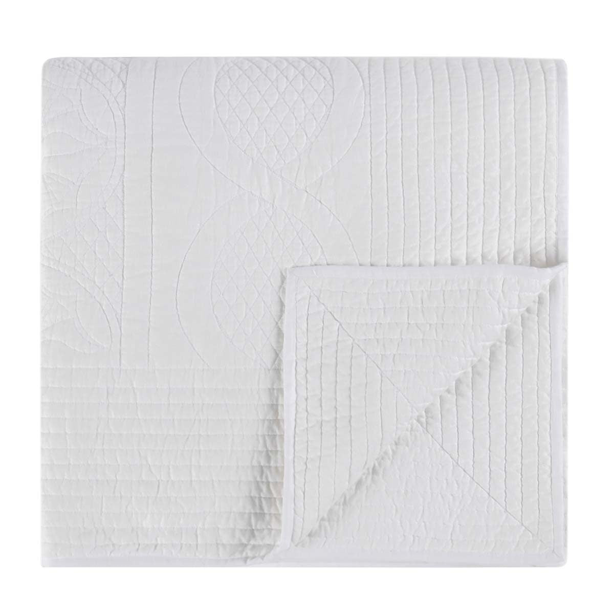 Anessa White Quilt Collection - Ornate Home