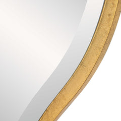 Aneta Gold Large Round Mirror - Ornate Home