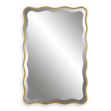 Aneta Gold Scalloped Mirror - Ornate Home