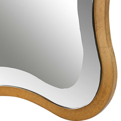 Aneta Gold Scalloped Mirror - Ornate Home