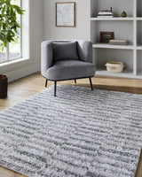 Anevay Dark Gray Area Rug - Ornate Home