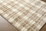 Anfisa Beige Luxe Shag Area Rug - Ornate Home