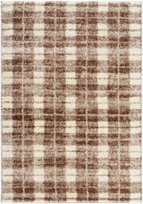 Anfisa Beige Luxe Shag Area Rug - Ornate Home