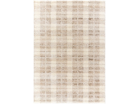 Anfisa Cream Luxe Shag Area Rug - Ornate Home